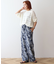 アソートギャザー柄パンツ【WEB限定カラー・サイズ有り】