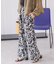 アソートギャザー柄パンツ【WEB限定カラー・サイズ有り】
