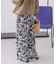 アソートギャザー柄パンツ【WEB限定カラー・サイズ有り】