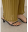 ラメプリーツパンツ