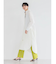 UVカット綿ブロードシャツワンピース