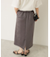 フェイクレザーダンボールスカート