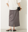 フェイクレザーダンボールスカート