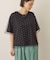 【2点SET】ラインストーンチュールレイヤードTシャツ