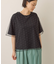 【2点SET】ラインストーンチュールレイヤードTシャツ