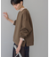 サイドスリットポンチプルオーバー