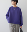 サイドスリットポンチプルオーバー