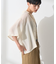 接触冷感シアー開襟半袖シャツ