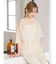 チュールオーバーサイズTシャツ
