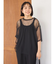 チュールオーバーサイズTシャツ