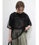 チュールオーバーサイズTシャツ
