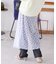 サイドスリットレーススカート