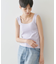 総針スクエアタンクトップ