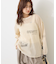 【WEB限定】ランダムロゴメッシュロングTシャツ/チュニック
