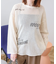 【WEB限定】ランダムロゴメッシュロングTシャツ/チュニック