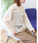 【WEB限定】ランダムロゴメッシュロングTシャツ/チュニック