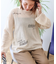 【WEB限定】ランダムロゴメッシュロングTシャツ/チュニック