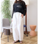 【WEB限定】ランダムロゴメッシュロングTシャツ/チュニック