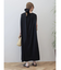 ショルダータックノースリーブワンピース