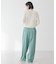 タックワイドパンツ