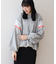 異素材ドロストラインスウェット
