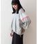 異素材ドロストラインスウェット