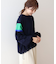 異素材ドロストラインスウェット