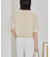 ブークレ半袖ニットトップス