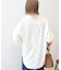 金ボタンバックシャンロングシャツ/チュニック