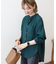 金ボタンバックシャンロングシャツ/チュニック