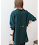 金ボタンバックシャンロングシャツ/チュニック