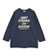 手書き風ロゴロングTシャツ/チュニック