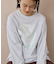 ボックス箔プリントロングTシャツ