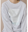 ボックス箔プリントロングTシャツ