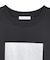 ボックス箔プリントロングTシャツ
