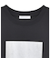 ボックス箔プリントロングTシャツ