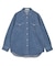 Wポケットデニムシャツ