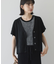 配色ベロアタンクトップ
