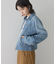 WZIPデニムジャケット