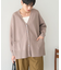 バイパチVネックルーズカーディガン＜静電気軽減＞