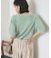 フェザー半袖ニットプルオーバー