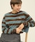 PENNEY'S レトロボーダーロングTシャツ