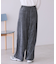 コーデュロイワイドパンツ