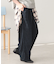 コーデュロイワイドパンツ