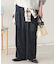 コーデュロイワイドパンツ