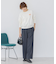 サガラ刺繍裏毛プルオーバー