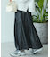 【選べる丈】チンツ加工ティアードスカート