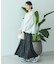 【選べる丈】チンツ加工ティアードスカート