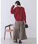 【選べる丈】チンツ加工ティアードスカート
