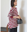 アソートボーダーロングTシャツ